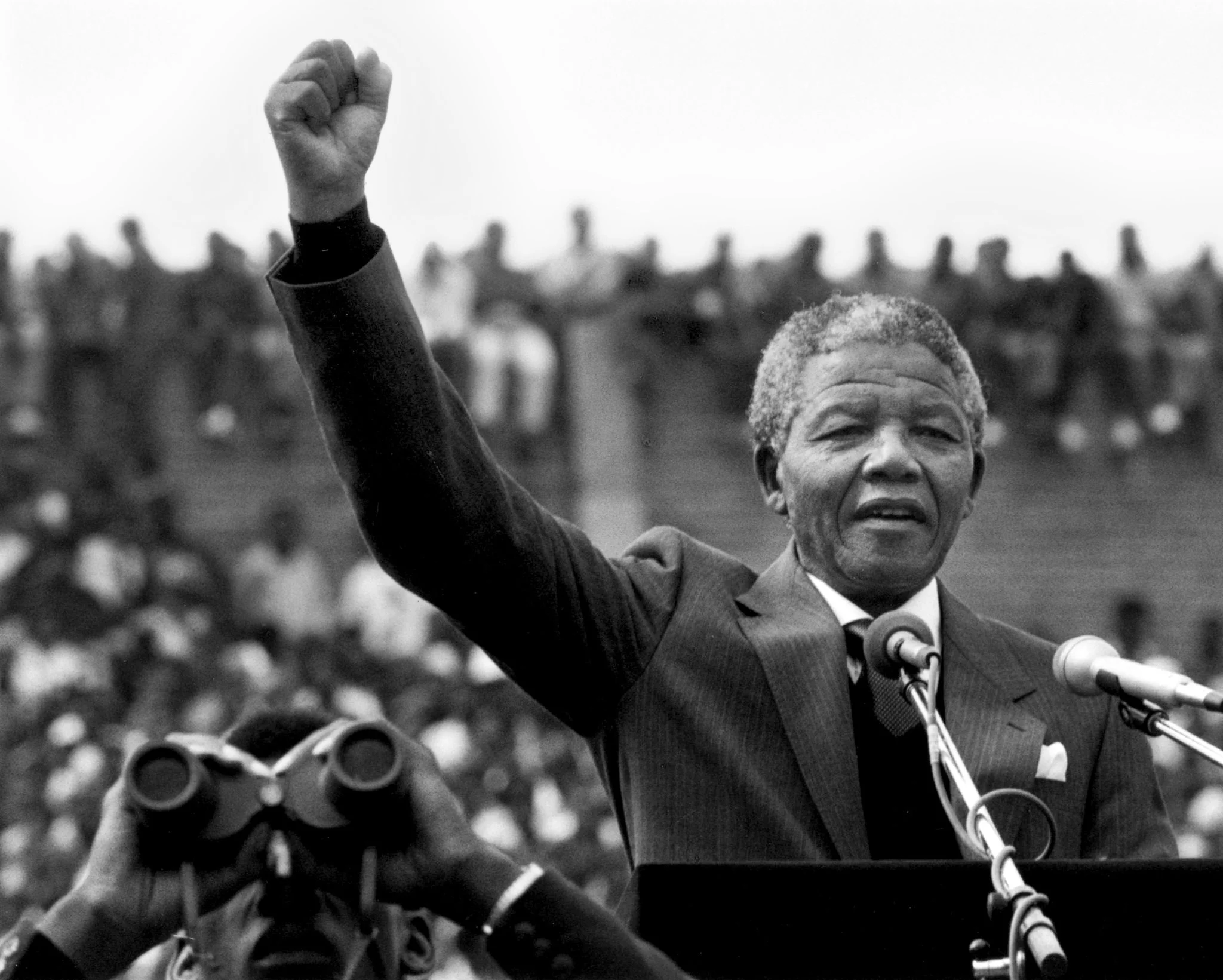 Nelson Mandela, el presidente sudafricano, dedicó su vida a combatir el ‘Apartheid’.