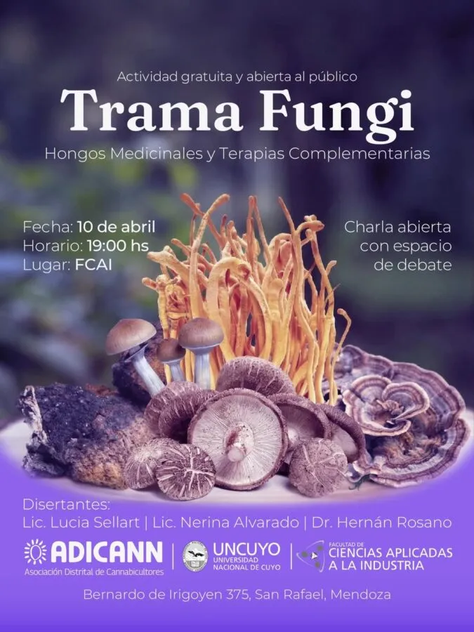 Adicann evento Facultad Ciencias Aplicadas Hongos-medicinales-y-adaptogenos-Adicann