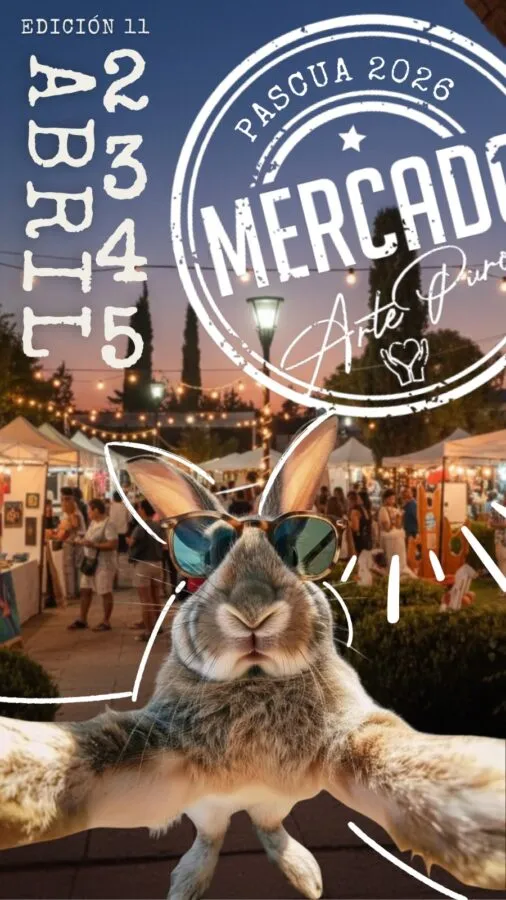 Feria artesanal Plaza Italia San Rafael Mercado-Arte-Puro-Pascuas