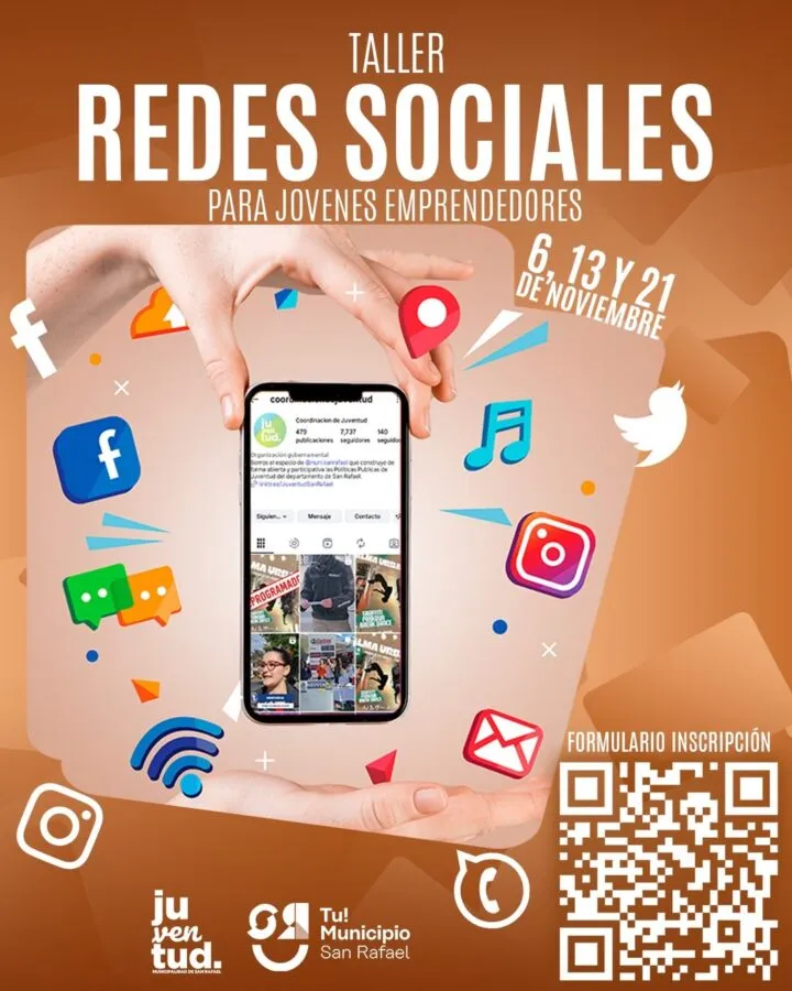 QR de inscripción al taller “Redes con Sentido”