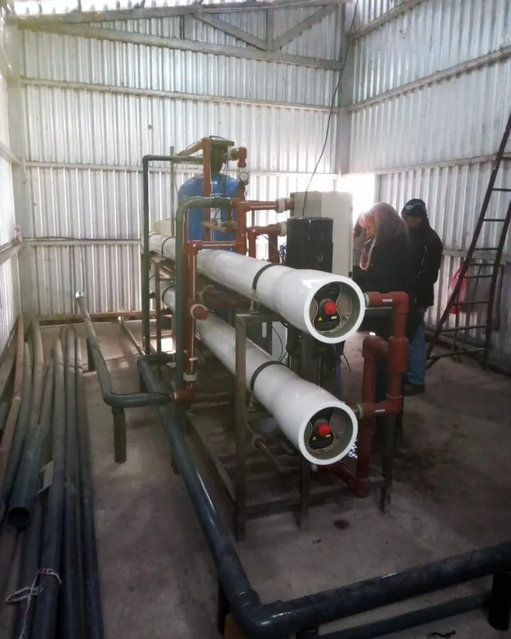 Nueva planta de agua de ósmosis inversa en Jaime Prats