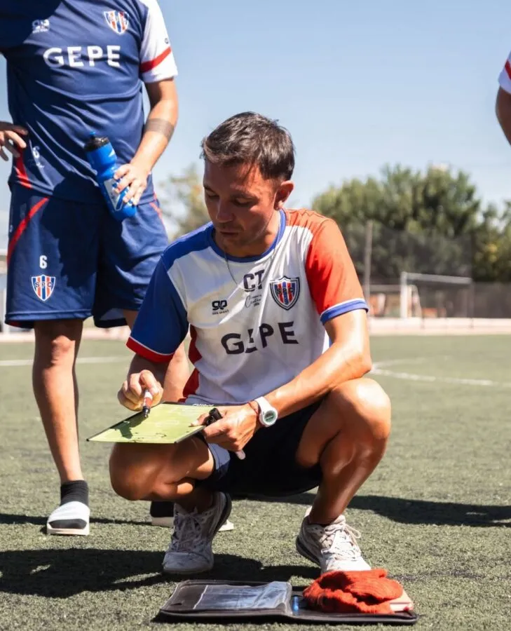 Agustín Cañadas, DT del Sportivo Pedal Club