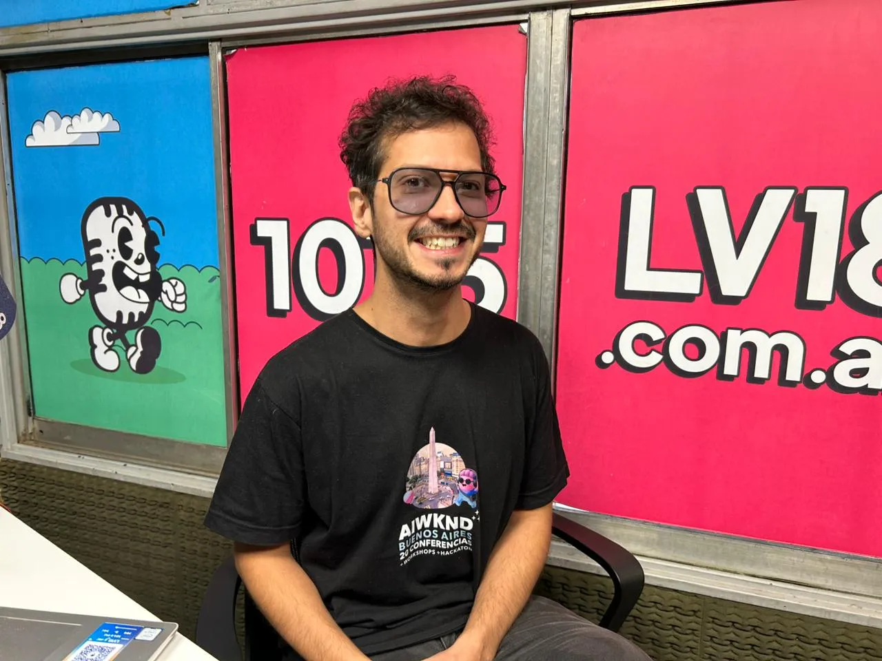 Alejandro Bacic, encargado de la narrativa y comunicación de AI Weekend