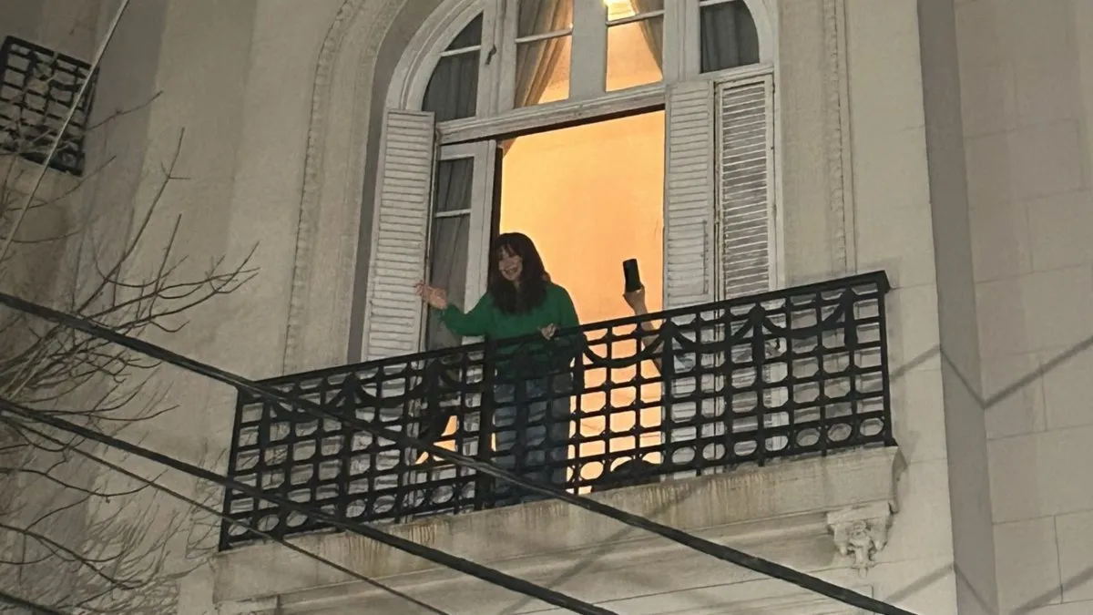 Milei diferenció lo político de lo humano y le deseó a CFK una pronta recuperación.