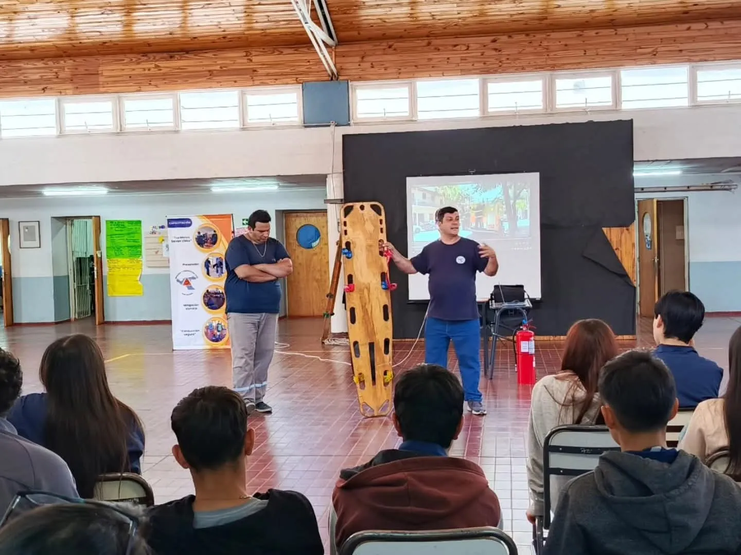 Brigadas escolares emergencia