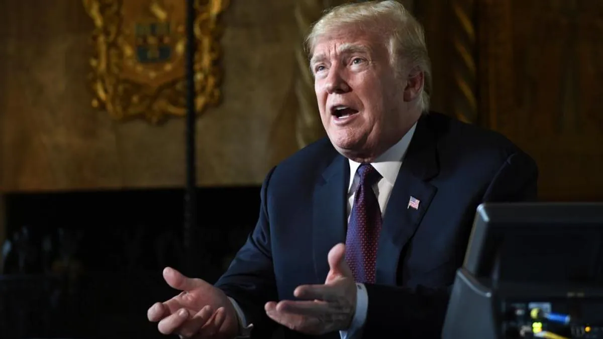 Donald Trump hizo el anuncio oficial desde su residencia en Palm Beach