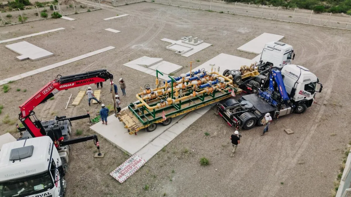 Nuevo equipamiento en el Gasoducto de San Rafael