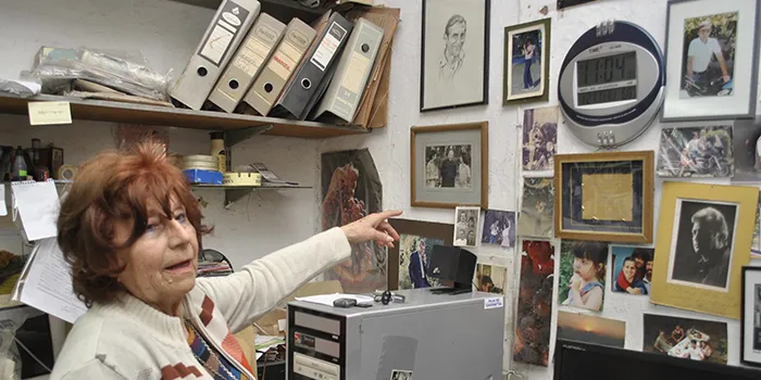 Felisa Vega, en su archivo