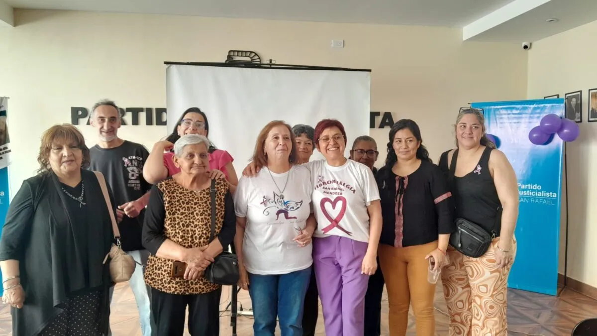 Verónica Medaura, una de las impulsoras de estos encuentros junto a otras pacientes del Centro Modular