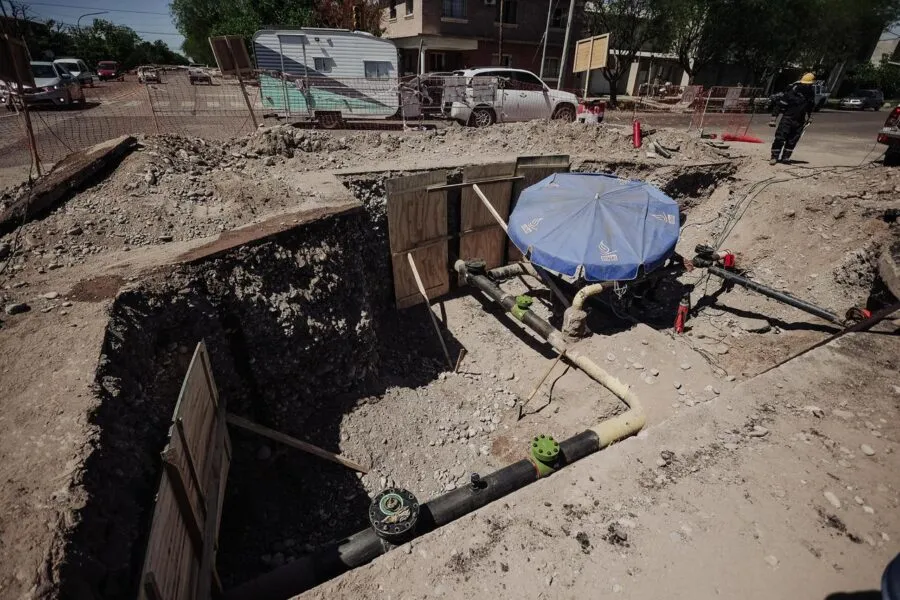 La firma que presta el servicio de gas en nuestra región utiliza la técnica conocida como “hot tapping"