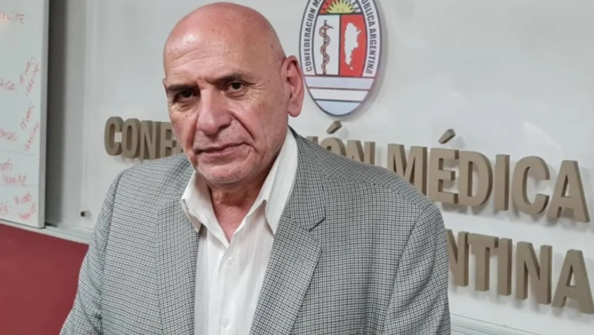 José Lodovico Palma encabezó el reclamo de las entidades médicas