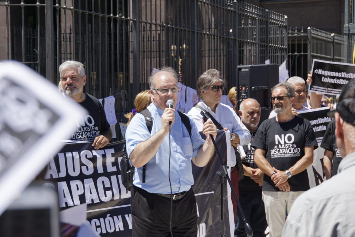 Pablo Molero, coordinador del Foro Permanente, cuestionó el ajuste del Gobierno.