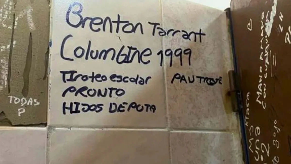 Carteles con amenazas encendieron la alarma en escuelas de Mendoza