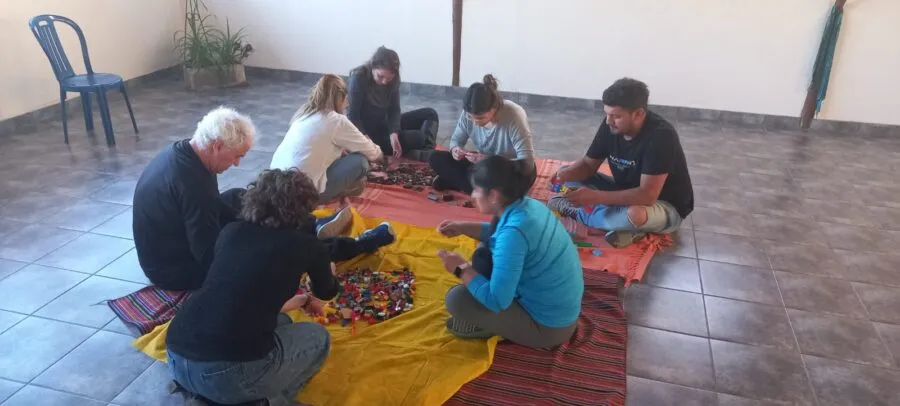 Espacio de creatividad coordinado por Flavia Ascua en Primavera holística.