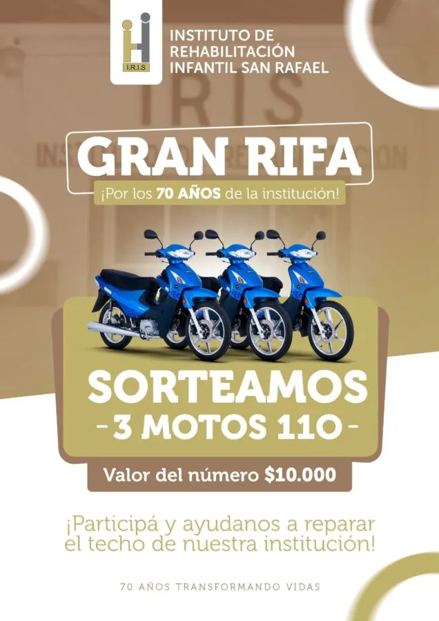 Rifa solidaria IRIS San Rafael