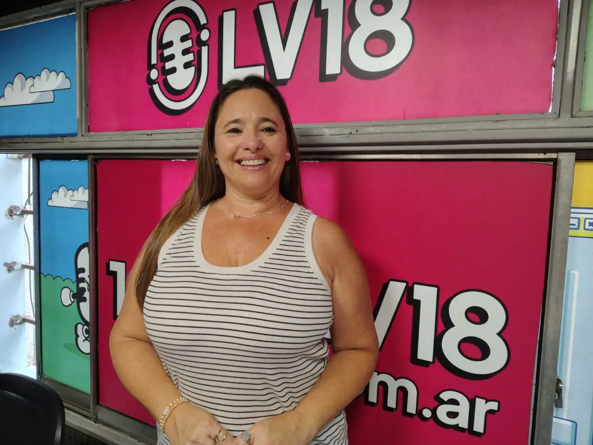 Silvia Baca, integrante del Club de Leones de San Rafael