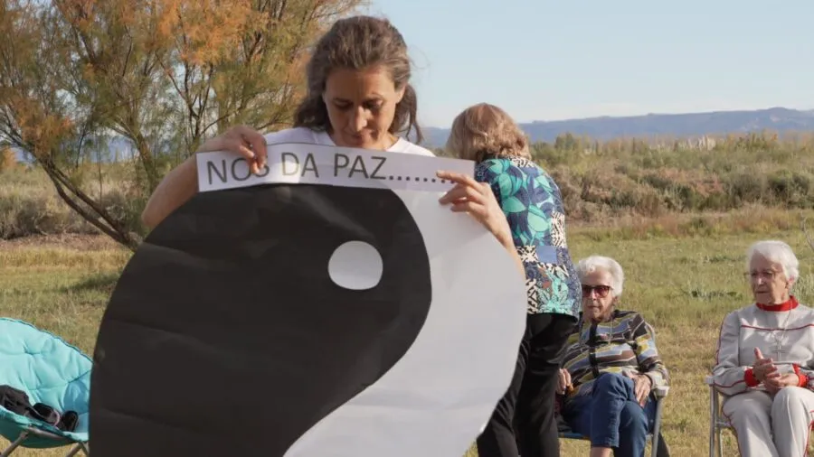 Tai Chi por la paz en una finca de Los Claveles