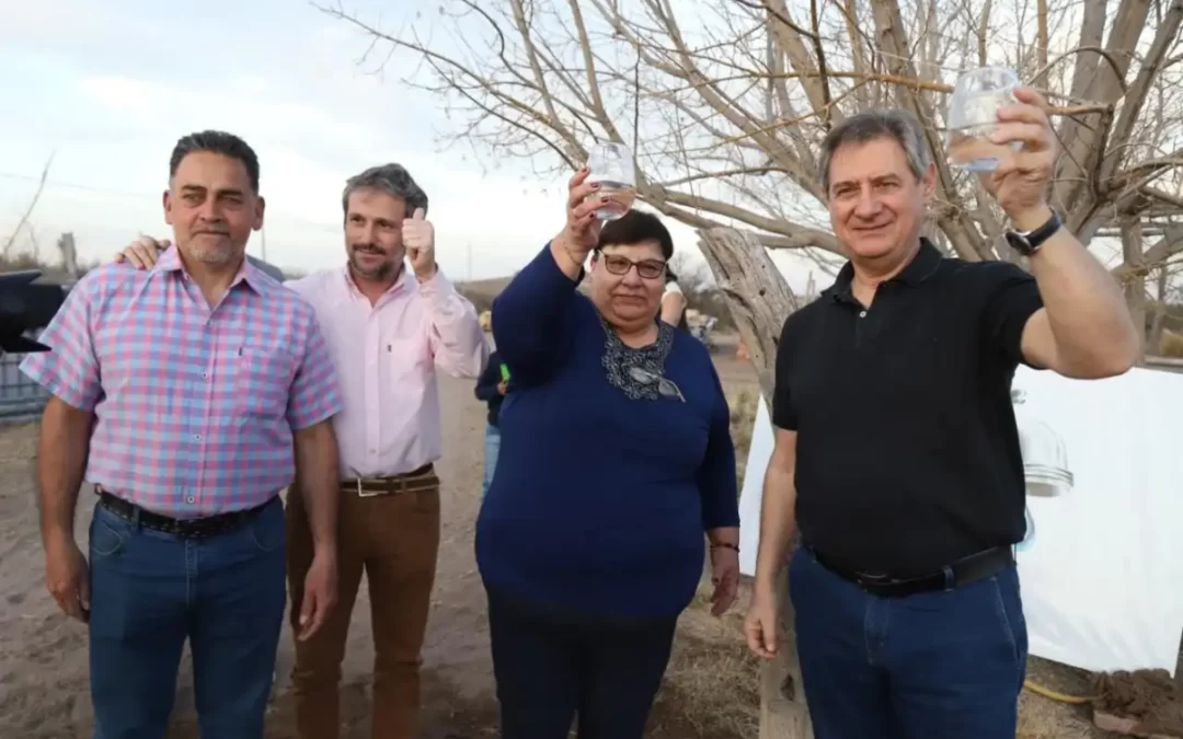 Más de 36 familias ya tienen agua potable en La Guevarina