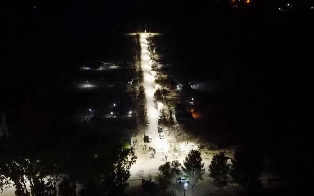 El Municipio avanza con más luces LED en los distritos