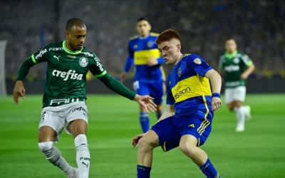 Boca igualó sin goles con Palmeiras en la ida de semifinales de la Libertadores