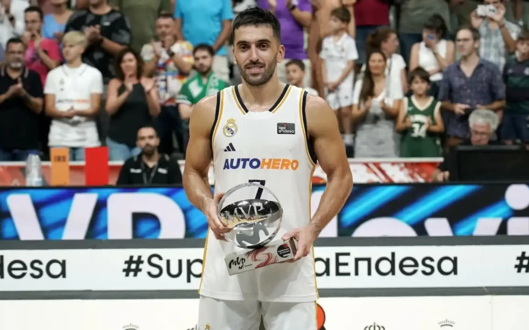 Facu Campazzo se consagró MVP y campeón con el Real Madrid en la SuperCopa de España