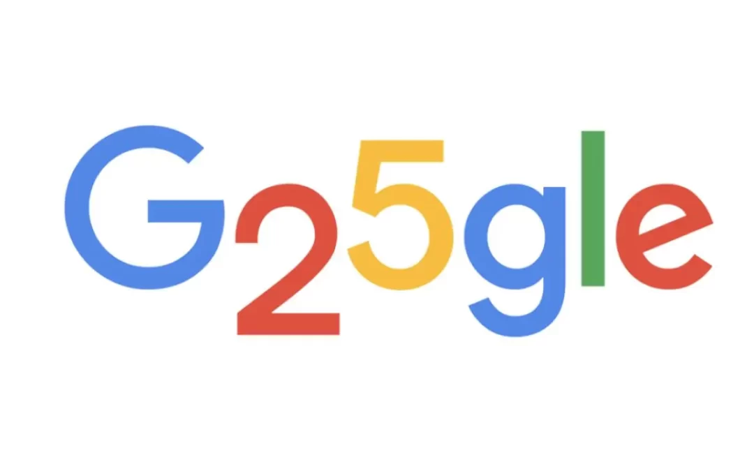 Google cumple 25 años