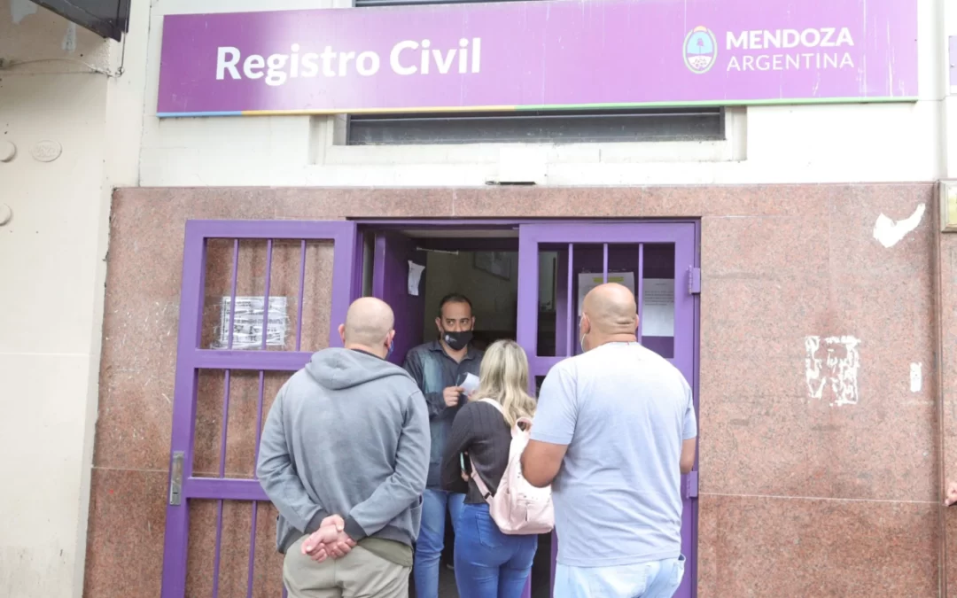 Este viernes no habrá atención del Registro Civil en toda la provincia.