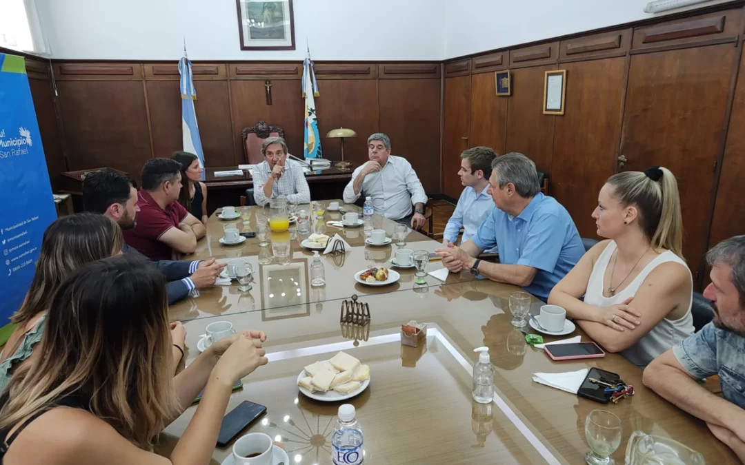 Encuentro institucional: Emir y Omar Félix recibieron a concejales de todos bloques