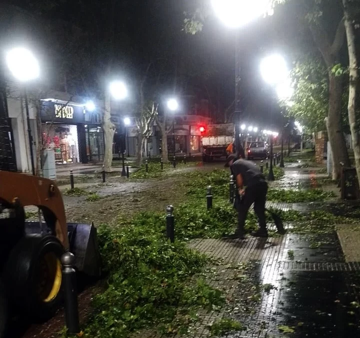 Los trabajos Municipales no se detienen tras la tormenta
