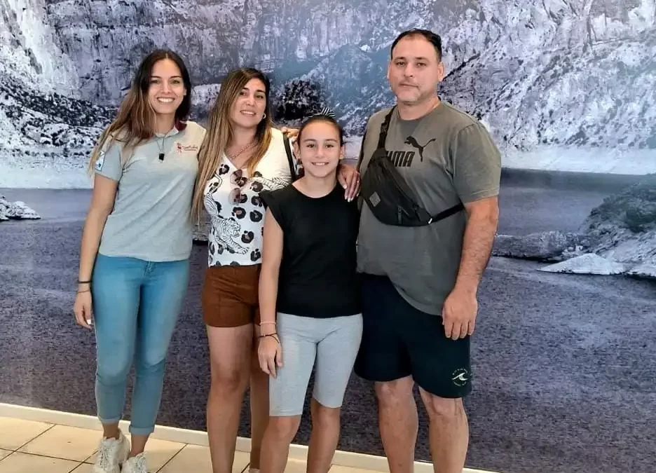 Los primeros turistas de la temporada son de Luján, Buenos Aires