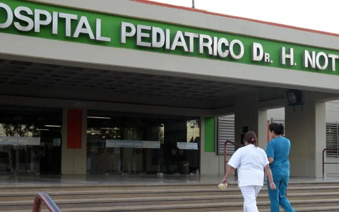 Adolescente de 14 años internada en el Hospital Notti tras llevar un arma a la escuela en La Paz