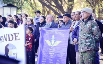 Con un emotivo acto en Cuadro Nacional, se recordaron los 42 años del hundimiento del crucero ARA General Belgrano