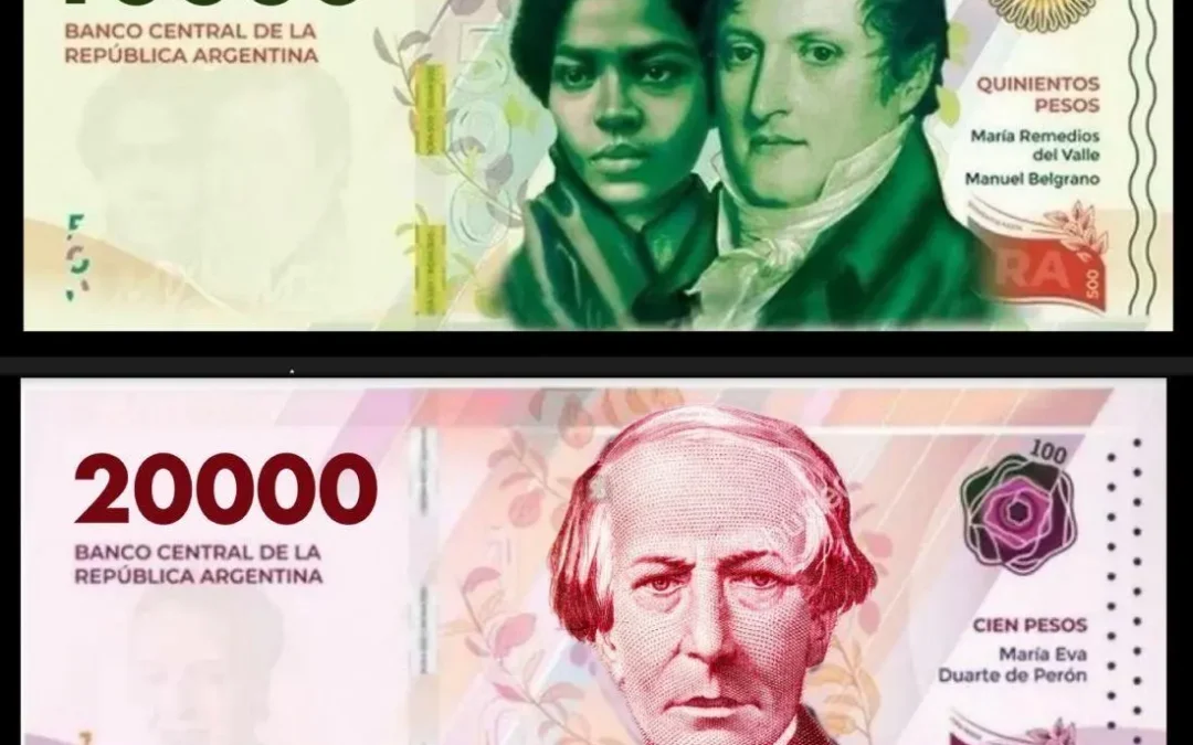 Cuándo comenzarán a circular los nuevos billetes de $10.000 y $20.000 que llegan desde China