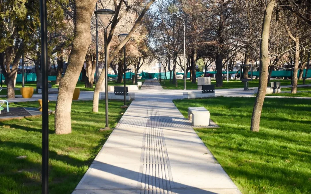 Omar Félix inaugurara la nueva plaza del barrio Ingeniero Ballofet