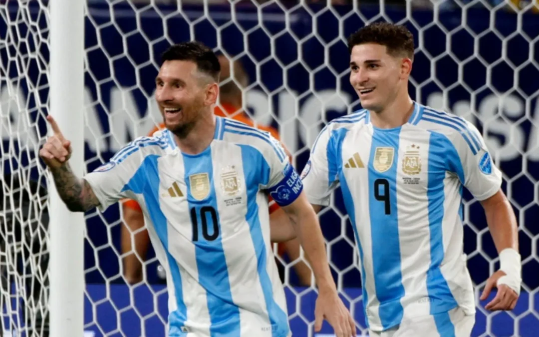 Argentina venció a Canadá y es finalista de la Copa América 2024