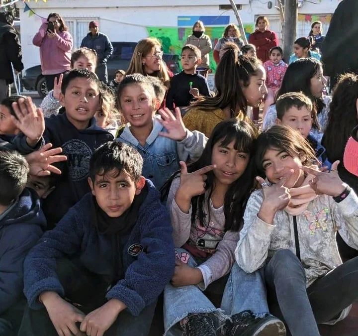 Las “Estaciones Infantiles” comenzaron a recorrer San Rafael llevando alegría a los mas peques