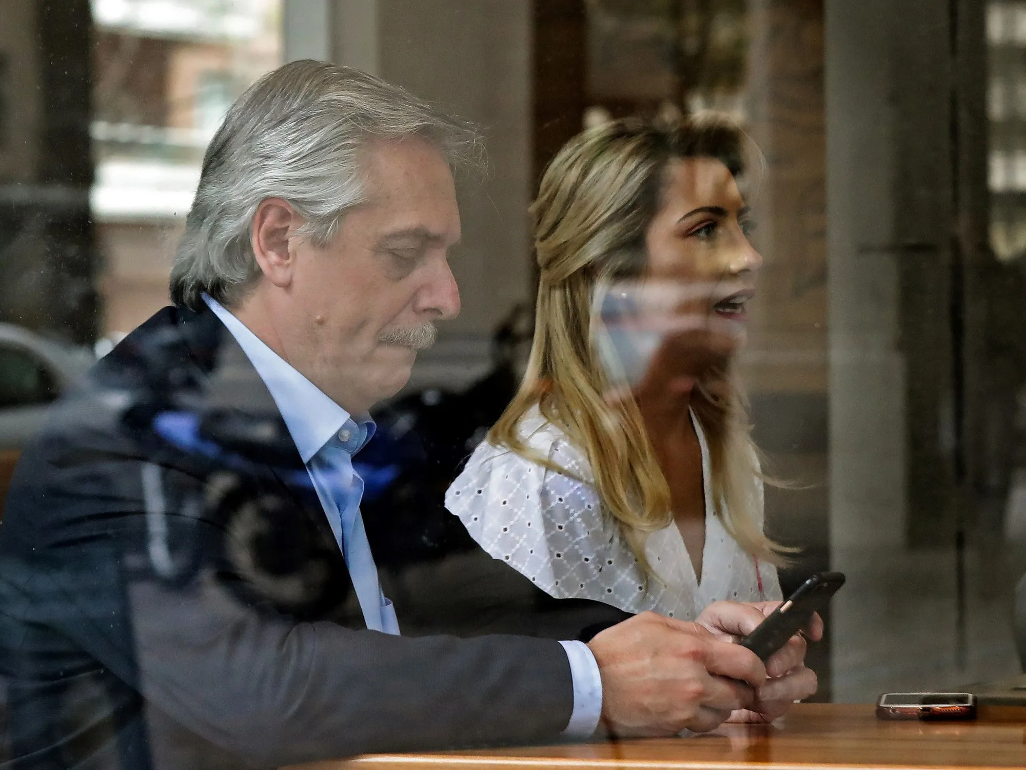 Alberto Fernández y Fabiola Yañez