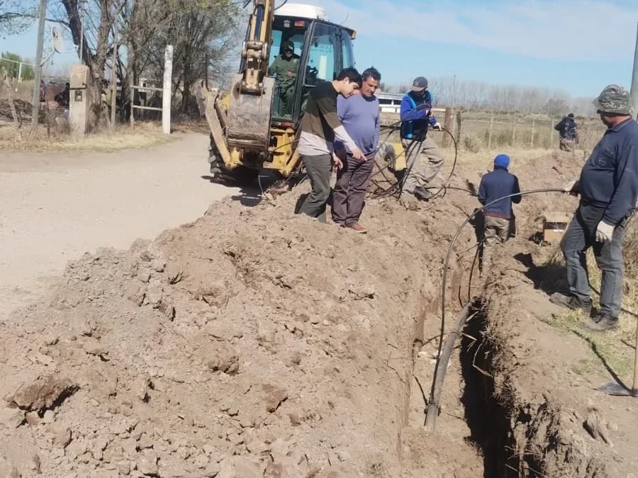 Agua Potable: el Municipio trabaja en Jaime Prats, Atuel Norte y El Nihuil