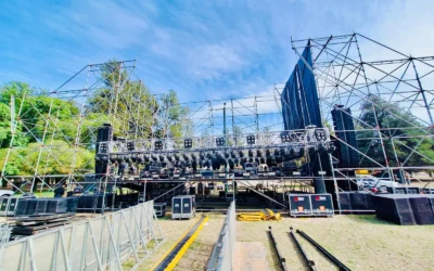 Así se prepara el parque para recibir a Valentino Merlo