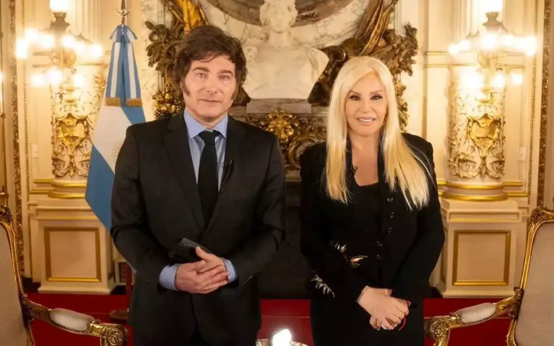 Susana Giménez entrevistó a Javier Milei en su programa