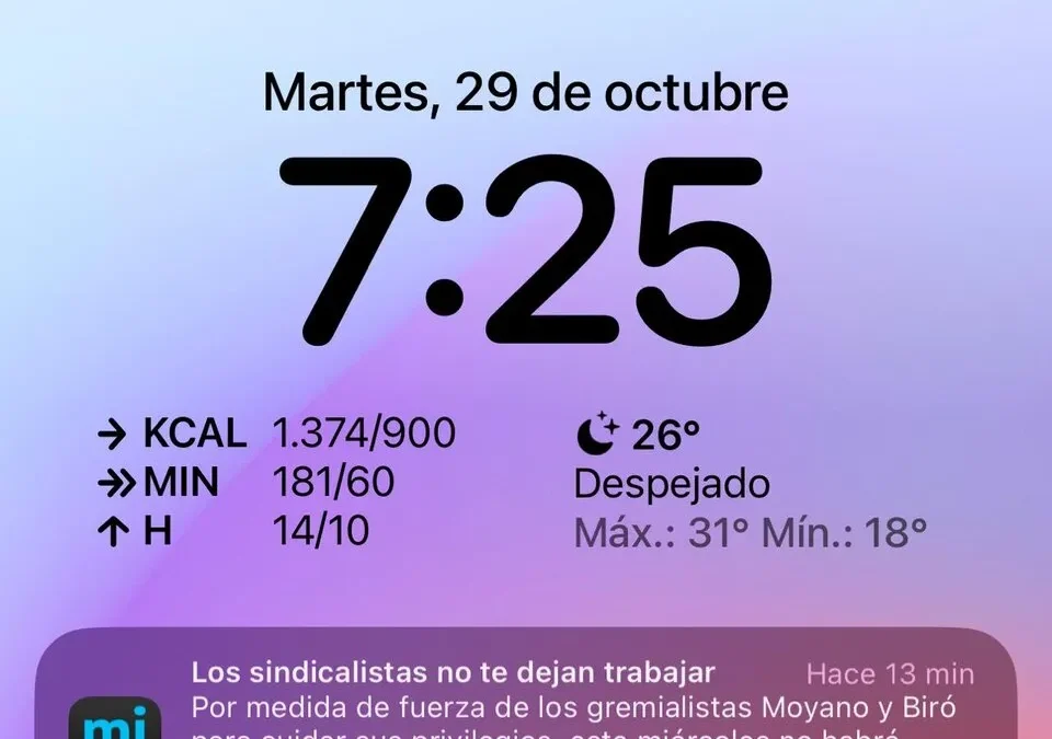 Usaron la app Mi Argentina para criticar a los sindicalistas que convocaron al paro