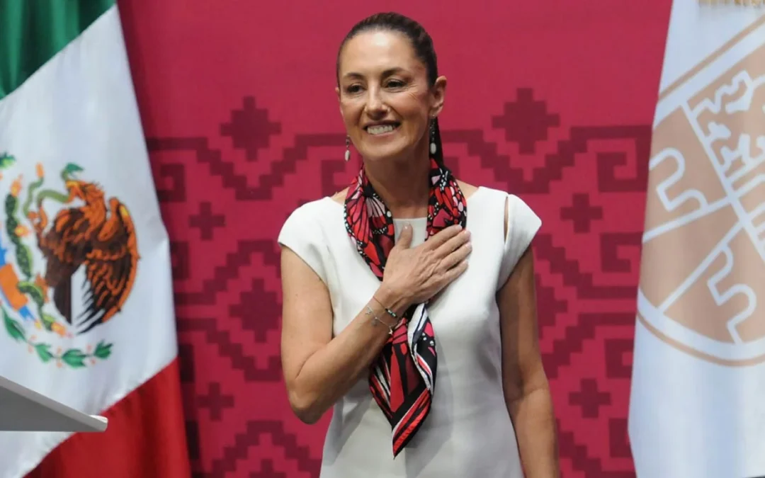 Claudia Sheinbaum asumió como la primera mujer presidente de México
