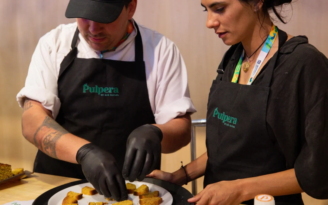 Los productos de la pulpera  la rompieron en la feria de turismo