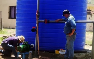 El Municipio realiza obras de agua potable para beneficiar a 900 familias del distrito