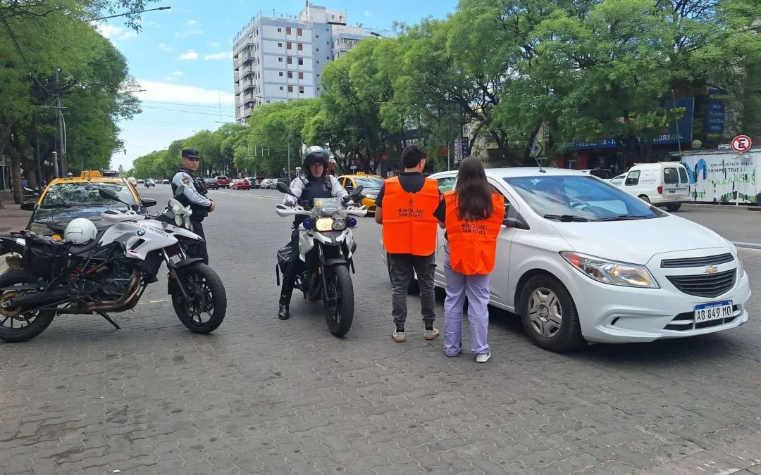 Comenzó campaña de concientización vial en las calles de San Rafael