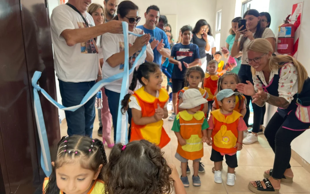 El Municipio inauguró una nueva sala de atención temprana en Monte Comán