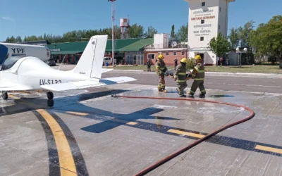 Este miércoles habrá un simulacro de emergencia en el aeropuerto de San Rafael