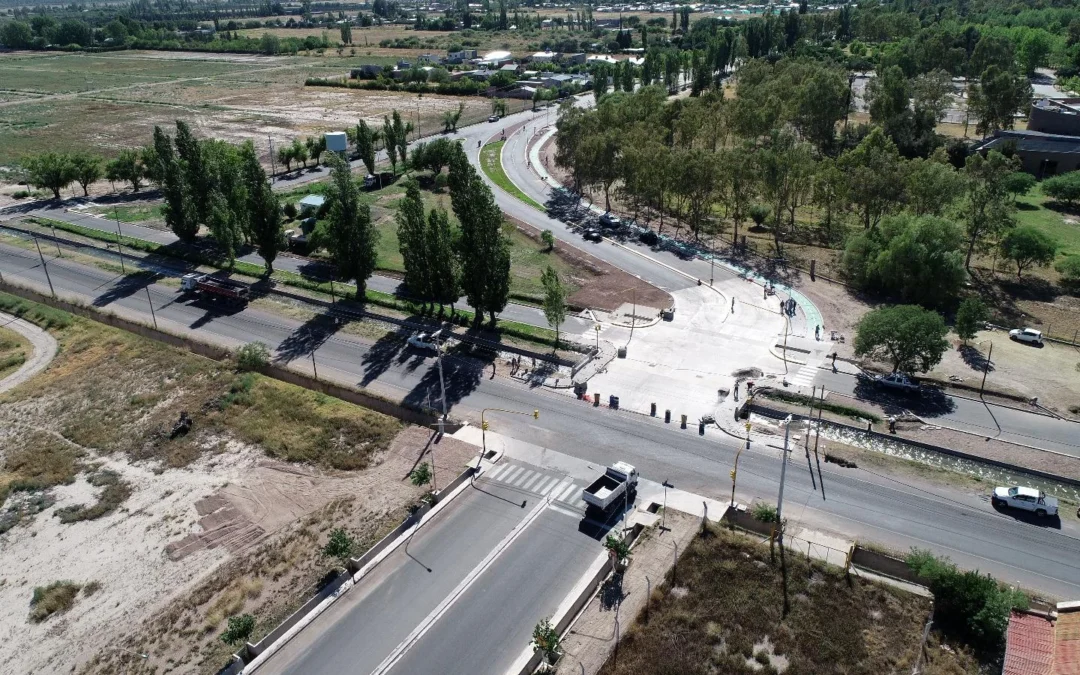 Todo listo para inaugurar el nuevo corredor vial de avenida Chacabuco