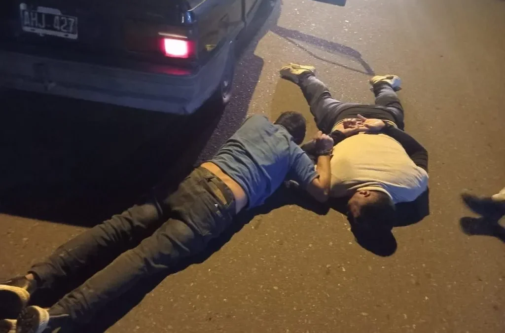 Intento de robo, trampa y detención