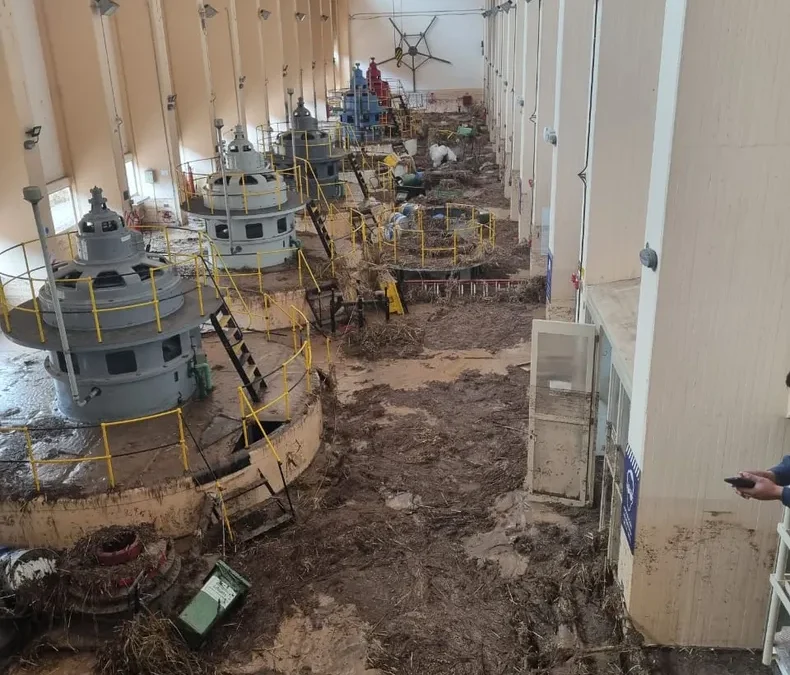 Crecida del Río Atuel: así es la situación de las centrales hidroeléctricas